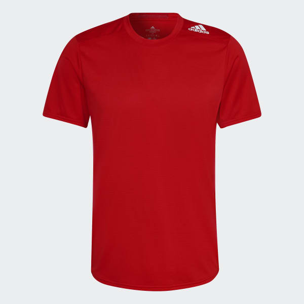 Red Designed 4 Running Tee DVL81