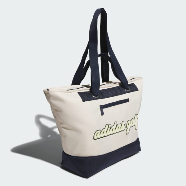 Putih Tas Jinjing Grafis Besar