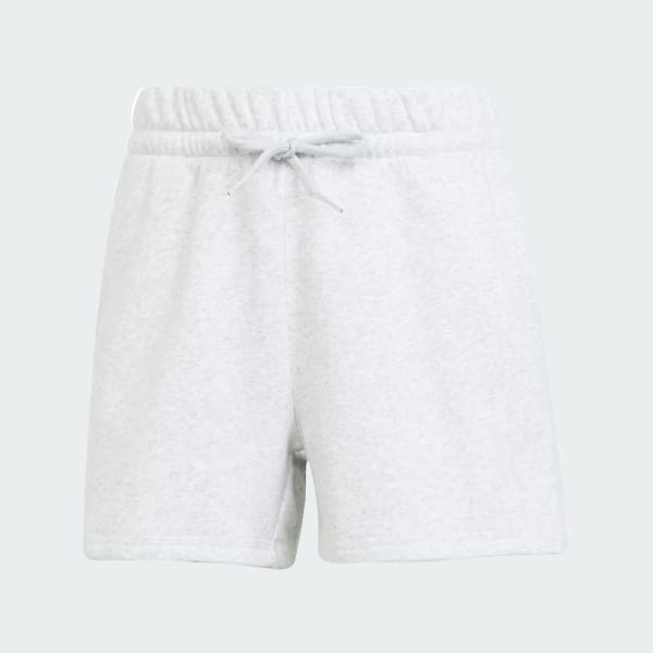 Gri Essentials Feel Cozy Küçük Logolu Şort