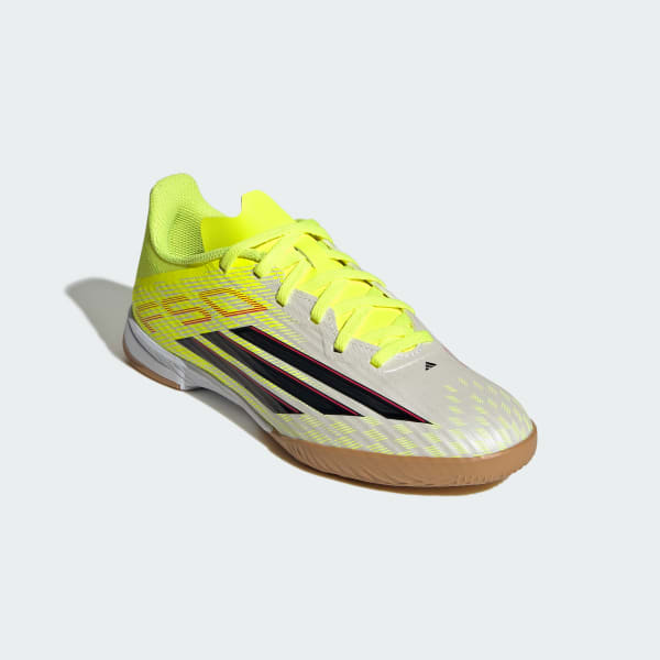 Kuning Sepatu Sepak Bola F50 League Indoor Anak