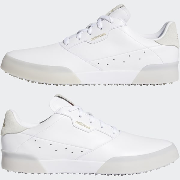 Bianco Scarpe da golf adicross Retro IB368