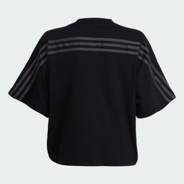 Preto CAM WMN FI TEE