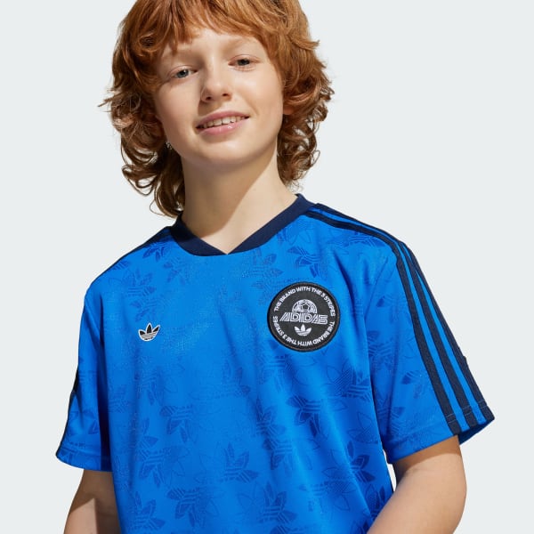 adidas Soccer Tee Kids - Blue | Free Shipping with adiClub