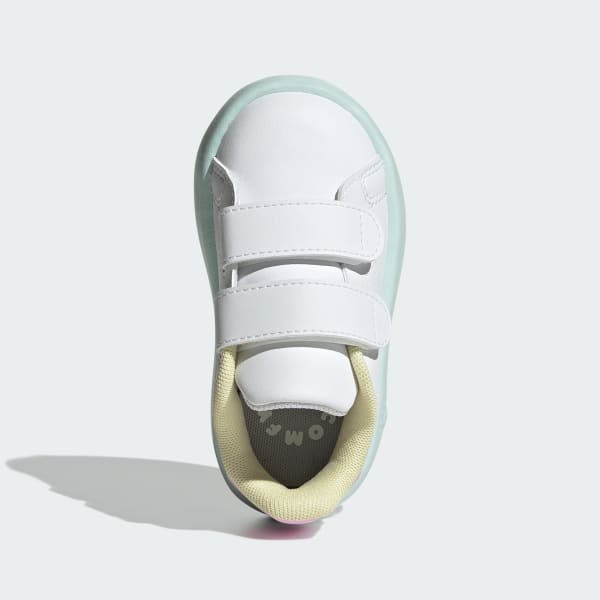 Blanco Zapatillas Advantage Niños