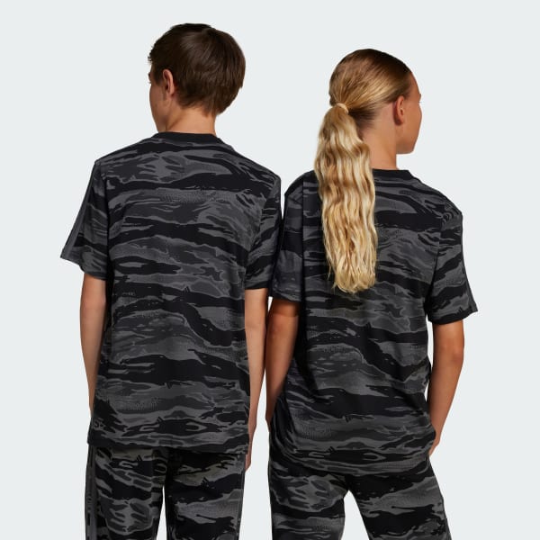 cerná Tričko Seasonal Essentials Camo