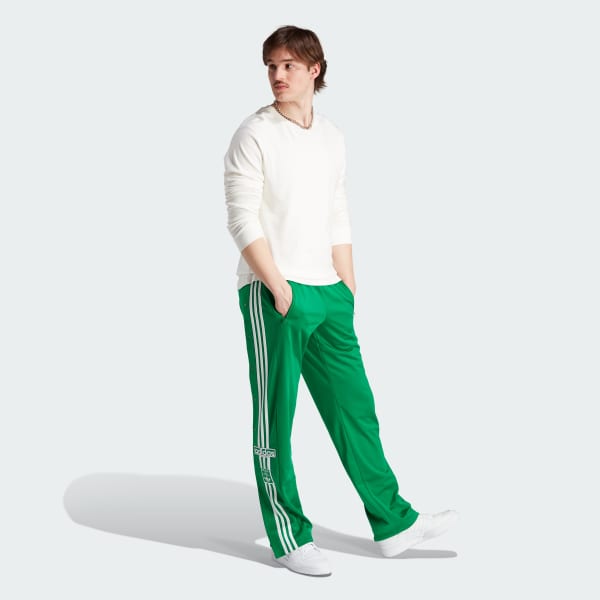 Pantalones verdes con botones de presión adicolor Adibreak adidas Originals  de color Verde