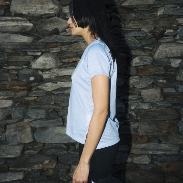 Blue Terrex Agravic Trail Running Tee