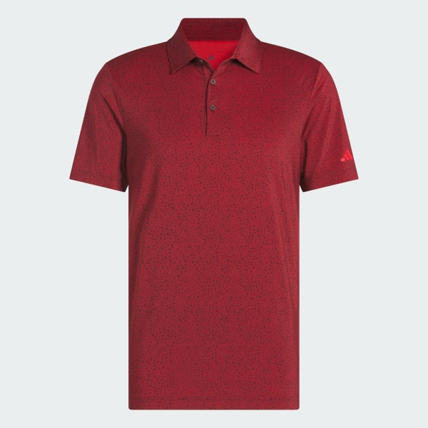 Burgundy Ultimate365 Mini Bunker Polo Shirt
