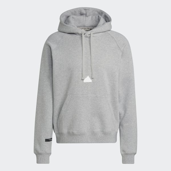 Siva Mikina s kapucňou Fleece