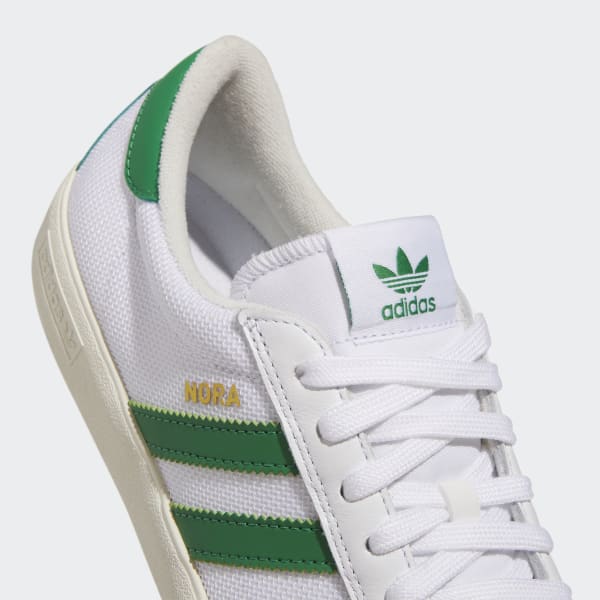 ★人気★【Adidas】★NORA ノラ★22-30 Cloud White / Green★ adidas Nora Cloud White Green Men's - GY6965 - US