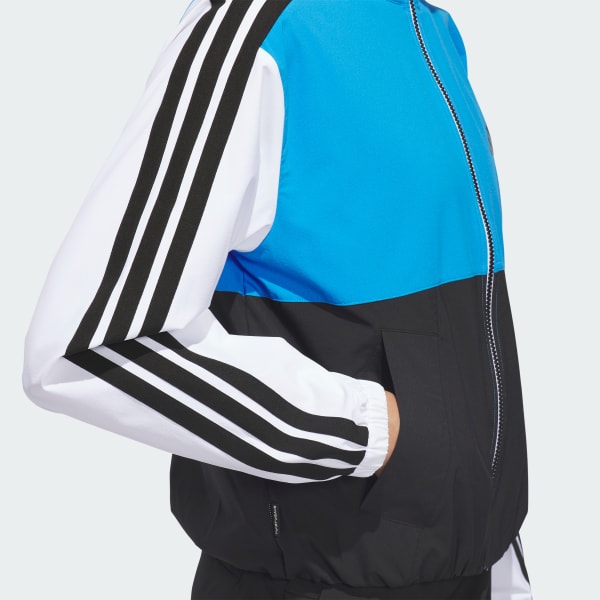 adidas Beyond The Course Colorblock Twistweave Full-Zip Jacket