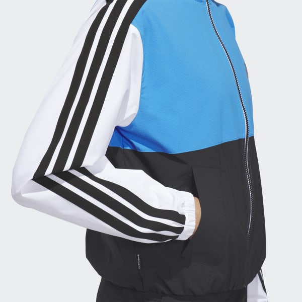 adidas Beyond The Course Colorblock Twistweave Full-Zip Jacket