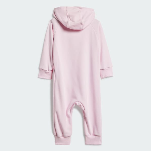 Pink Essentials 3-Stripes French Terry Bodysuit Kids