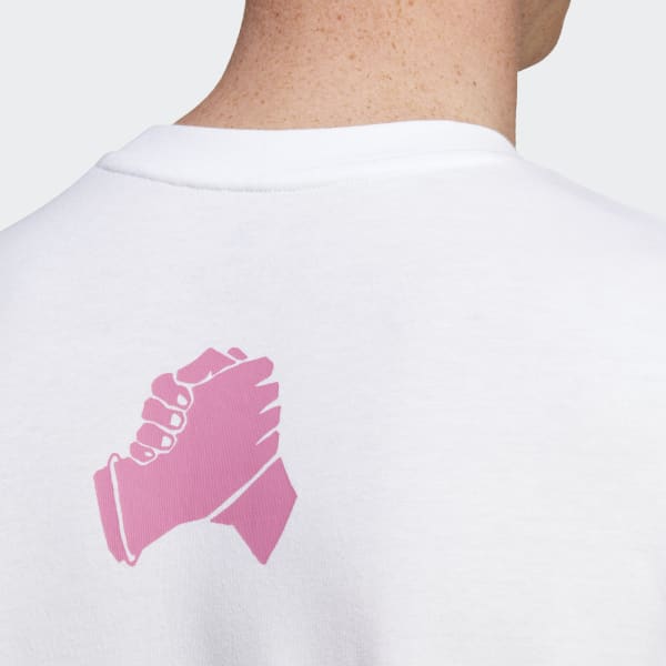 Hvid Graphic T-shirt