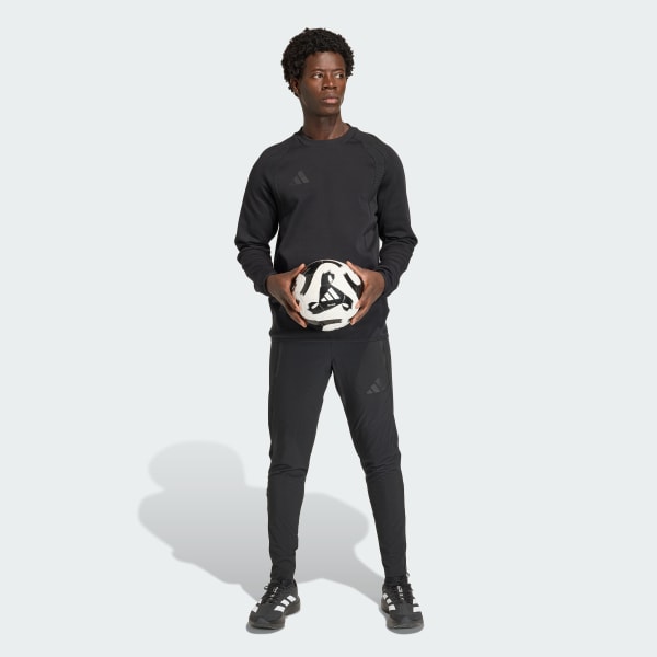 Noir Sweat-shirt Tiro Travel Crew