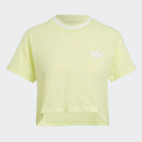 Jaune Crop top Rib JIO79
