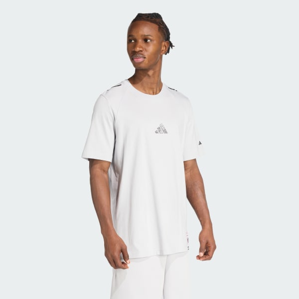 Gris Playera adidas Marvel Spider-Man