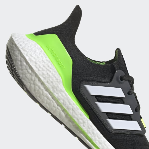 Green and black ultra boost hot sale