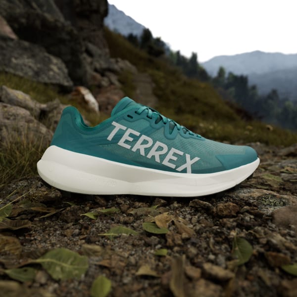 Groen Terrex Agravic Speed Trail Running Schoenen