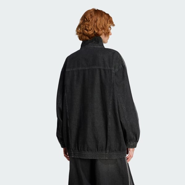 adidas Adicolor Denim Adilenium Track Top - Black | Free