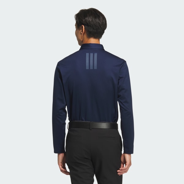 Blue Polo Shirt Long Sleeve