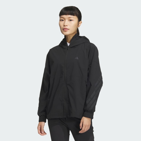 アディダス adidas LIGHT DWR FZフーディー レディース アディダス 【ゴルフ】LIGHT DWR FZフーディー - ホワイト