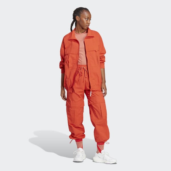 Orange adidas by Stella McCartney TrueCasuals Woven Solid Track Jacket