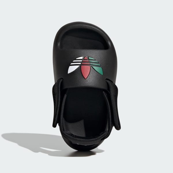 Negro Sandalias Adilette Adiform Kids
