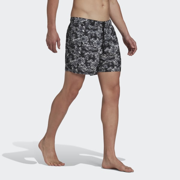 cerná Plavecké šortky Short Length Graphic (unisex) MIR77