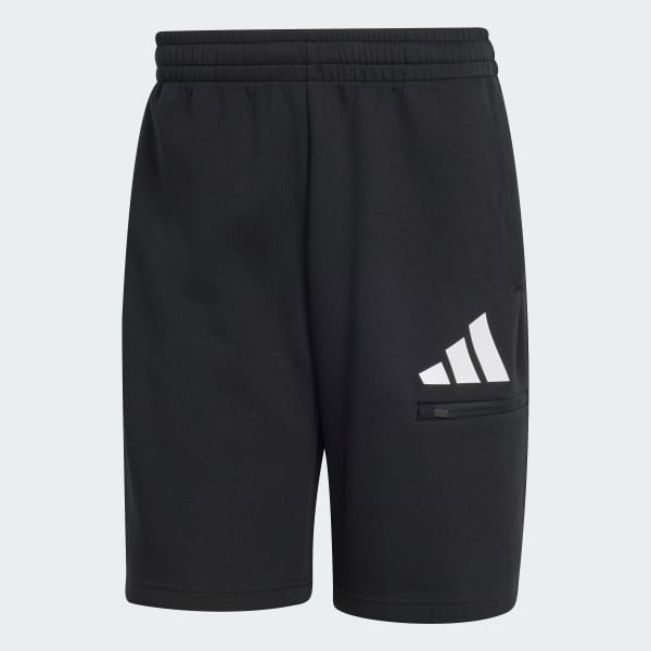Black Future Icons Three Bar Shorts