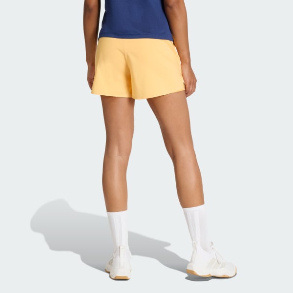 Laranja Shorts 2 em 1 Workout Essentials