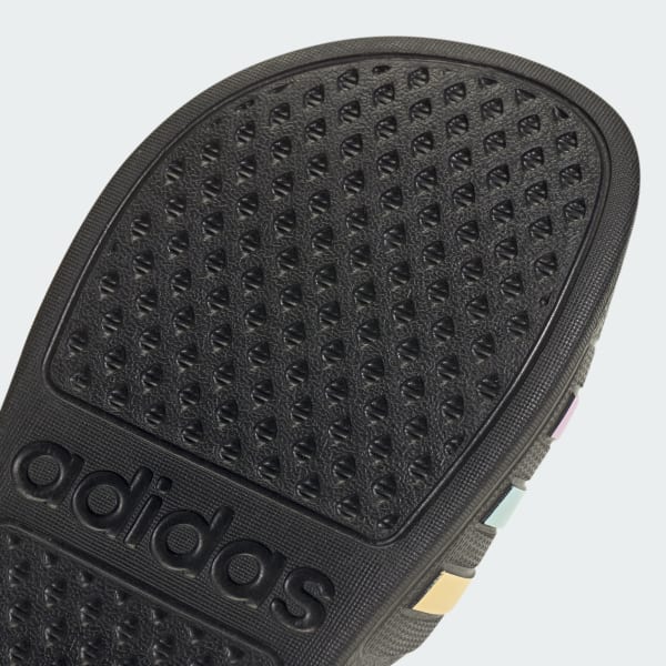 adidas Adilette Aqua Slides - Black | Free Shipping with
