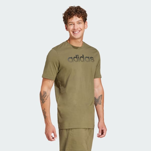 Verde Playera Big Linear