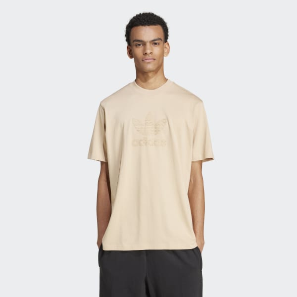 Tシャツ・カットソー ADIDAS Premium Essential Tee 5FT2279 Monogram_Tee_Beige_IX6747_db21