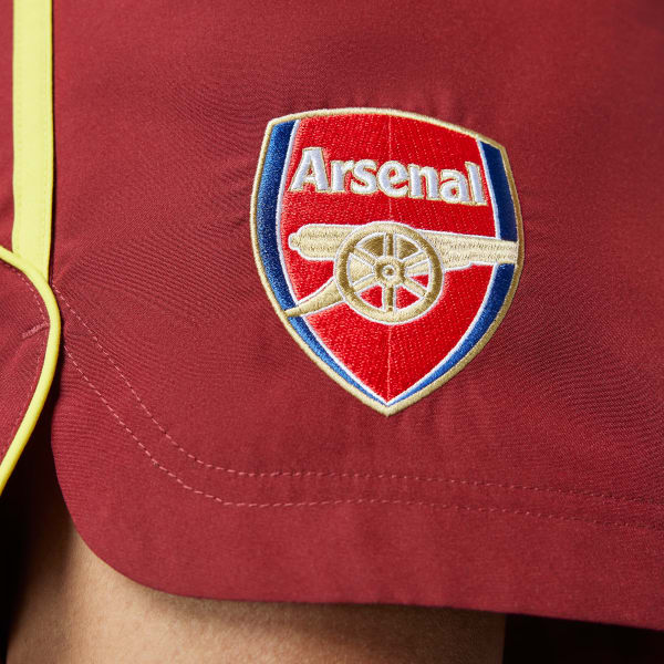 Burgundy Arsenal UBP Shorts