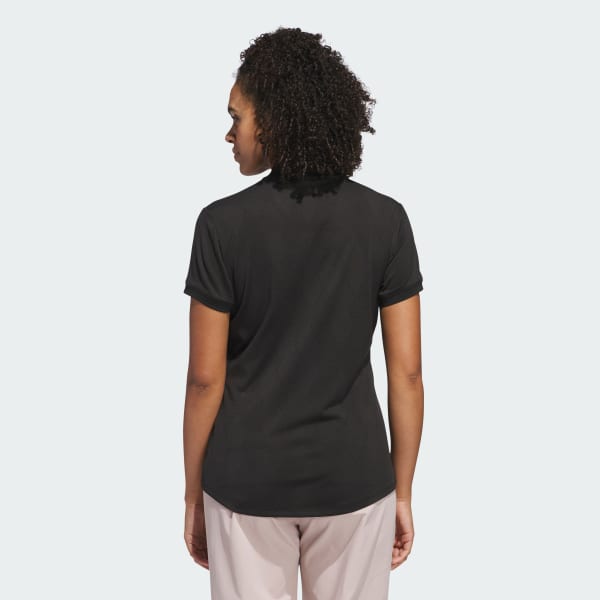 Schwarz Ultimate365 Diamond Jacquard Poloshirt