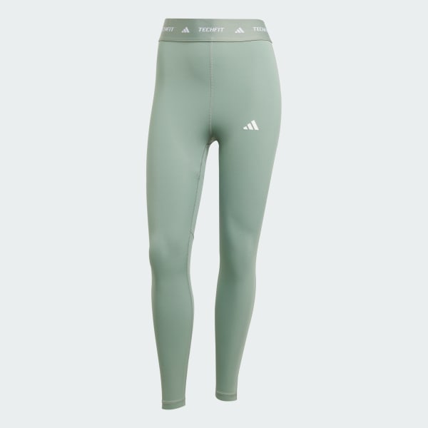 Verde Licras 7/8 TECHFIT Pretina Alta