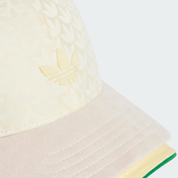 Gorra de Beisbol Trifolio Monograma Gamuza Jacquard Visera Doble