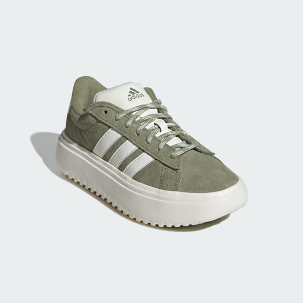 Green Grand Court Platform Shoes