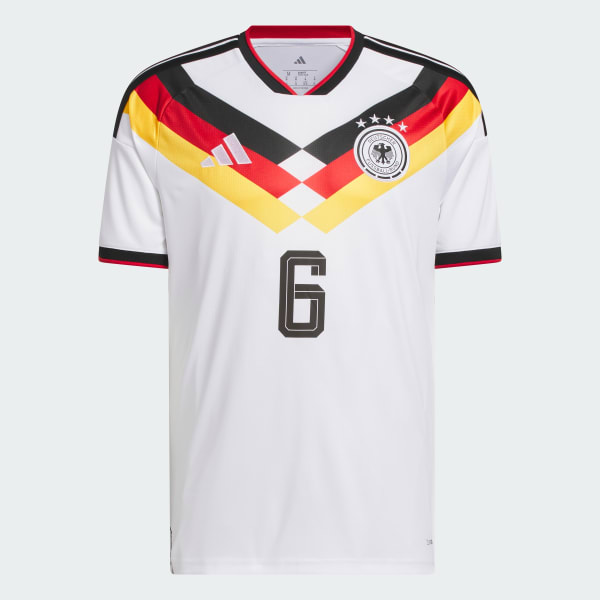 ドイツ代表 adidas adidas Germany 26 Home Kimmich Jersey - White | Free Shipping with