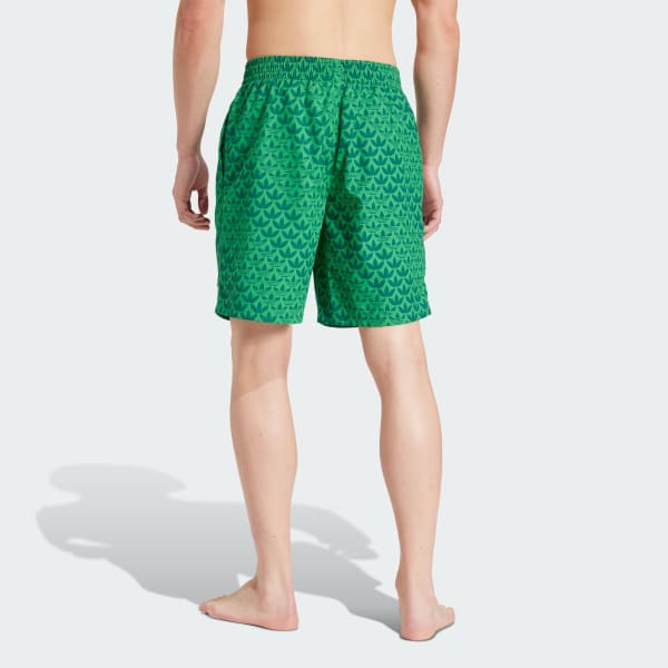 Verde Short da nuoto Monogram