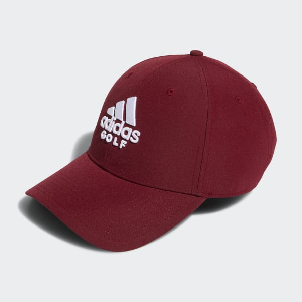 Burgundy Golf Performance Hat