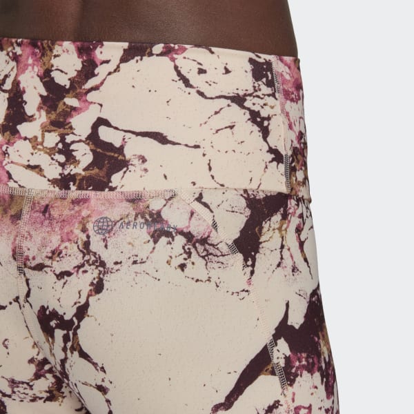 Naranja Mallas 7/8 Yoga Essentials Print