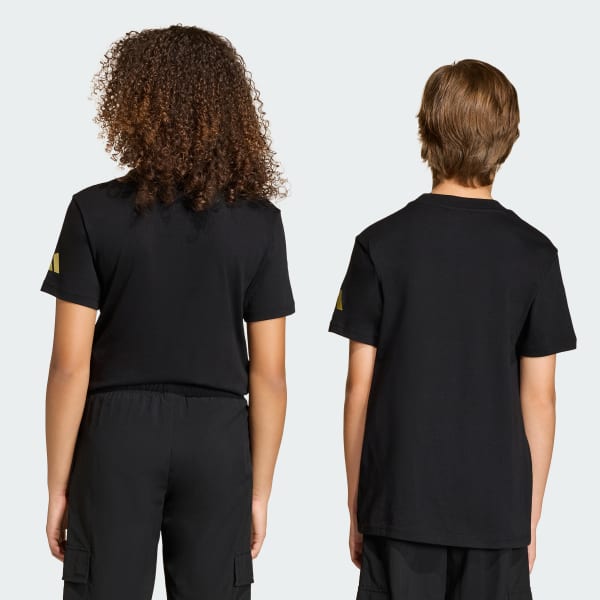 Negro Playera Copa Mundial de la FIFA 26™ Emblema Oficial para Niños