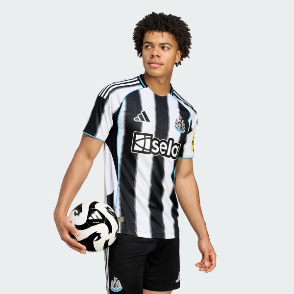 Negro Camiseta primera equipación Newcastle United FC 25/26 Authentic