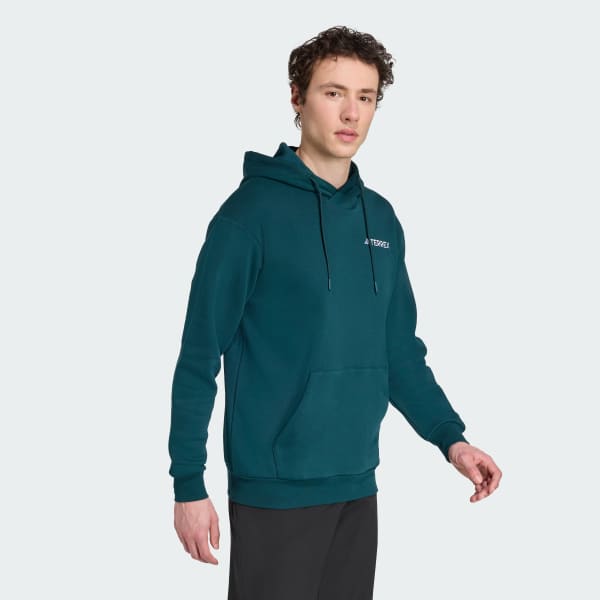 Verde Buzo con Capucha Terrex Multi Logo Pequeño