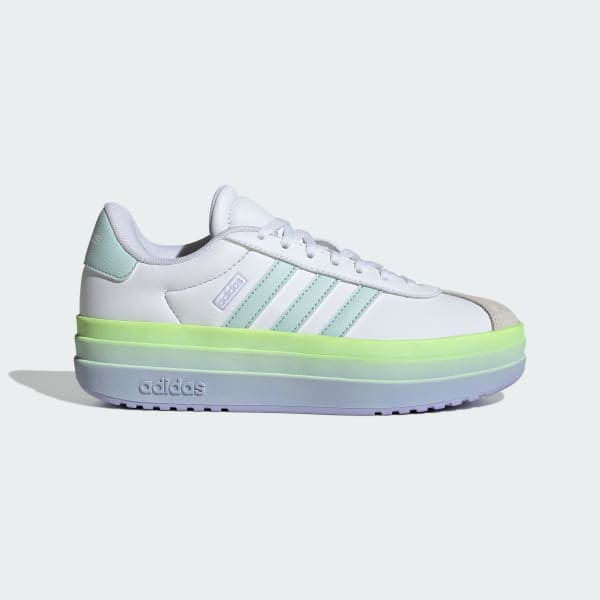 White VL Court Bold Lifestyle Shoes Kids