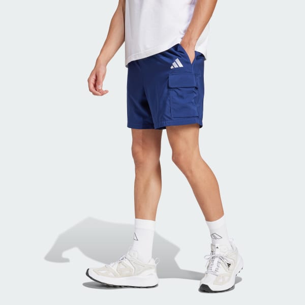 Blu Short Essentials Small Logo Cargo Chelsea