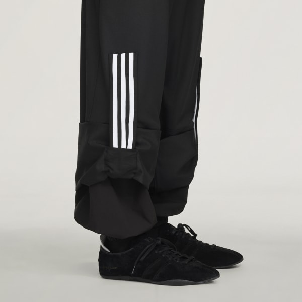 adidas Y-3 Refined Wool Cuffed Pants - Black | Free Shipping with