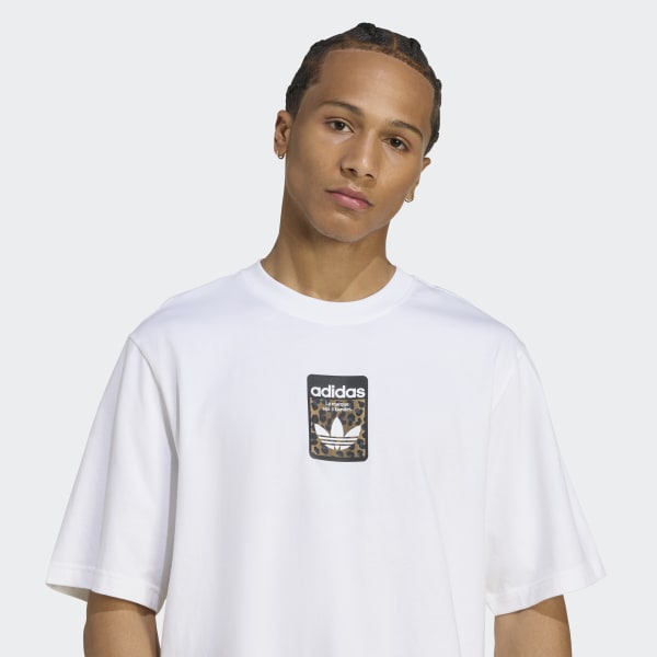 Camiseta Leo Oversized - Branco adidas | adidas Brasil